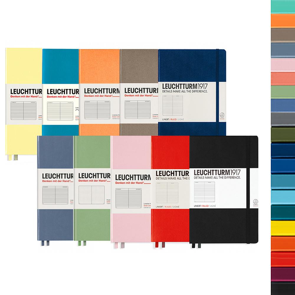 로이텀 노트 하드커버 고급 만년필 필사 노트 포켓 A6