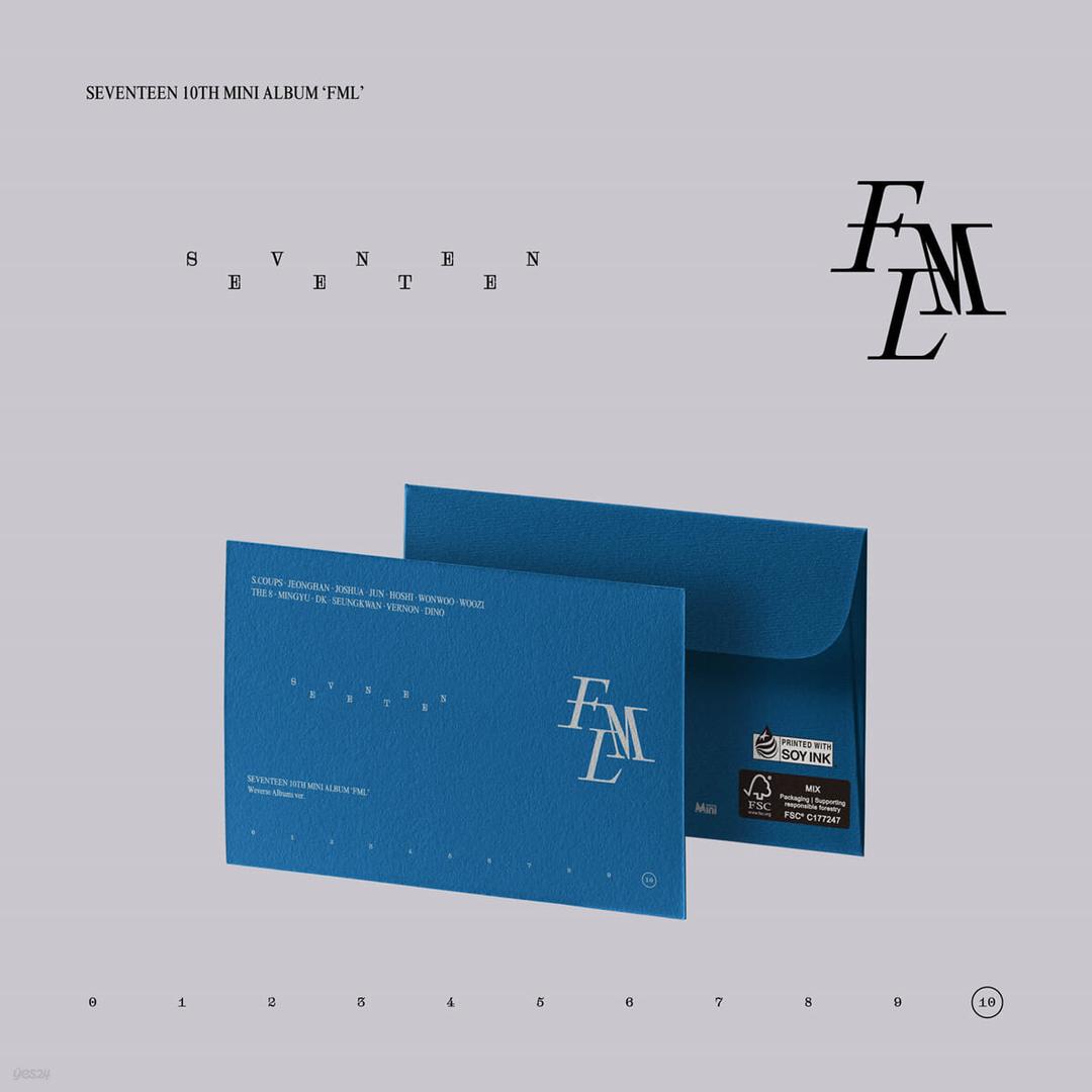 세븐틴 (SEVENTEEN) - 미니앨범 10집 : FML [Weverse Albums ver.]