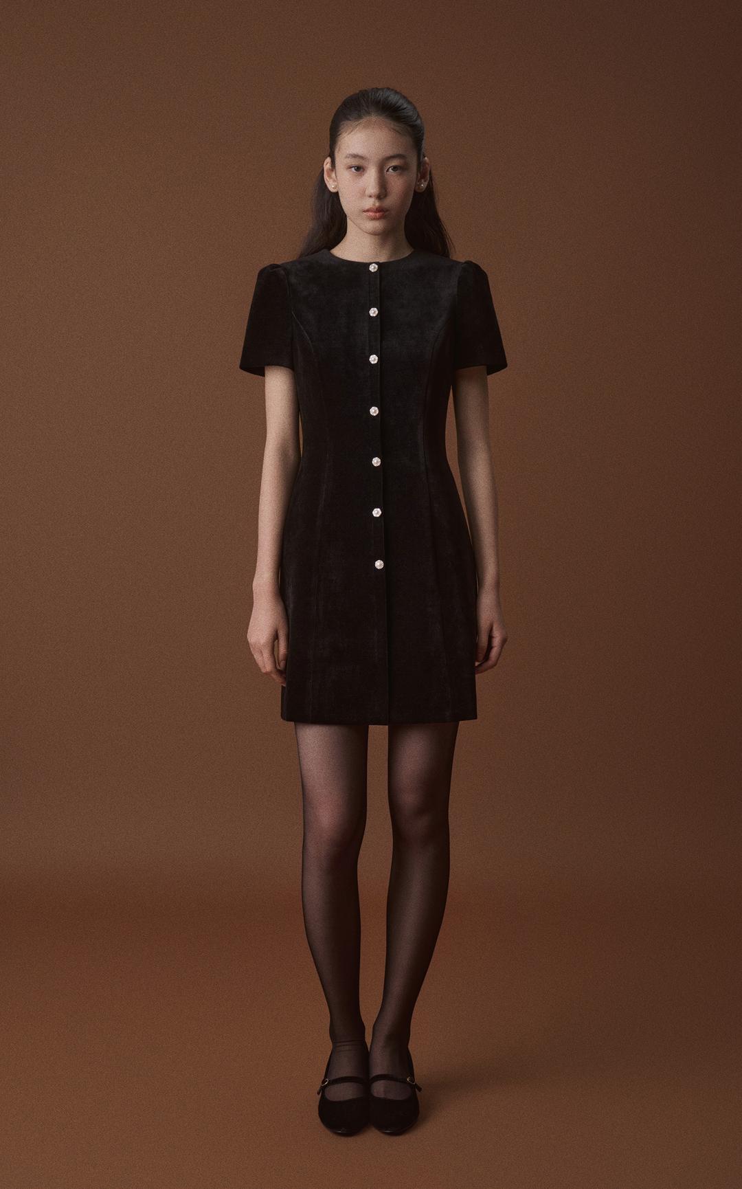 SERENA MINI DRESS_BLACK