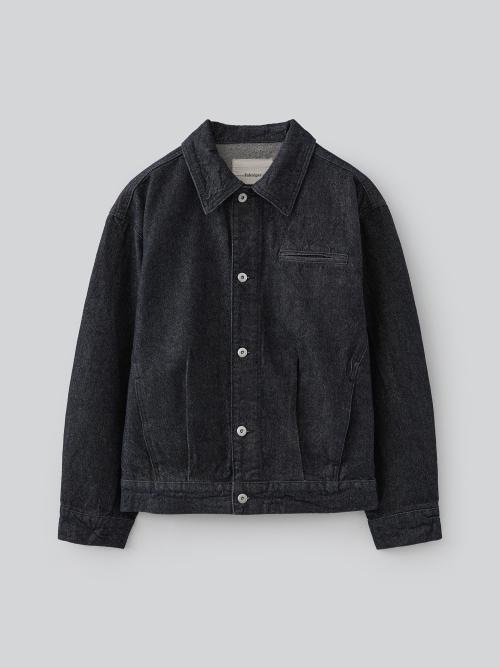 로우 신치백 데님 트러커 자켓 (인디고)