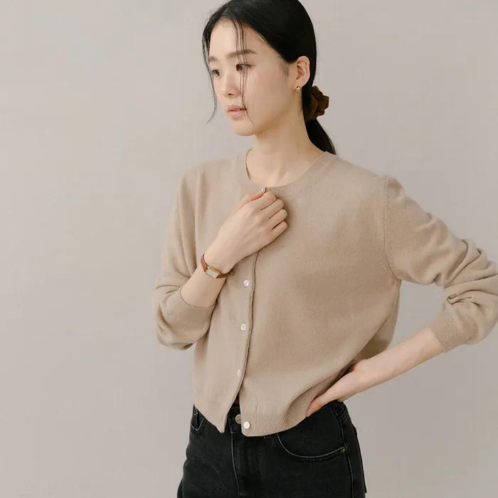Lude Cardigan_Camel
