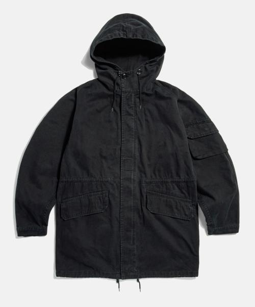 French M64 Field Parka Black