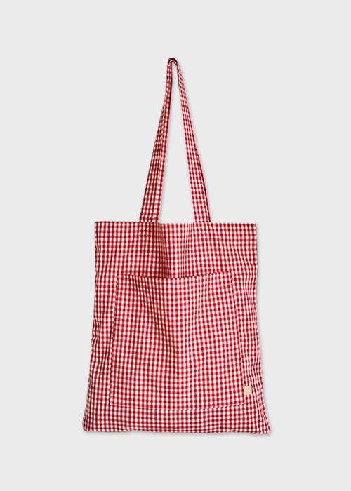 Pocket Bag in Red Check