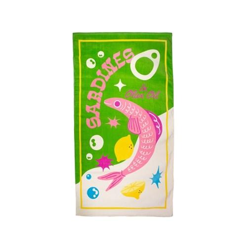 [밴도] 자이언트 비치타월 - SARDINES