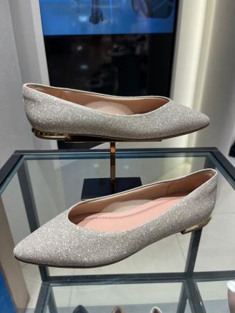 [세이브힐즈] 피카딜리 여성승무원구두 274065 플랫슈즈-글리터샴페인