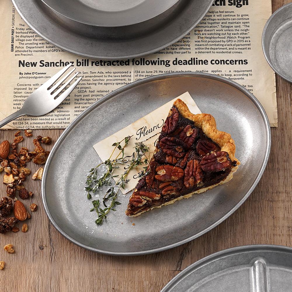 작센안할트 오발 접시 1호 빈티지 304 스텐 타원 오벌 그릇 플레이트