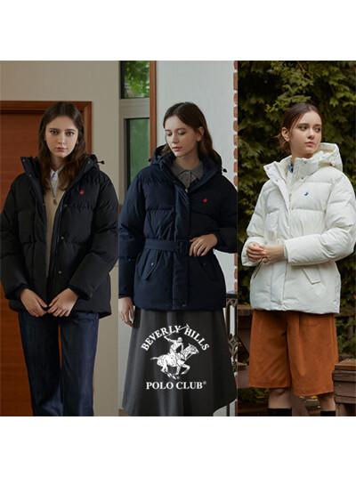 비버리힐즈폴로클럽 여성 디테쳐블 클래식 푸퍼패딩 1종