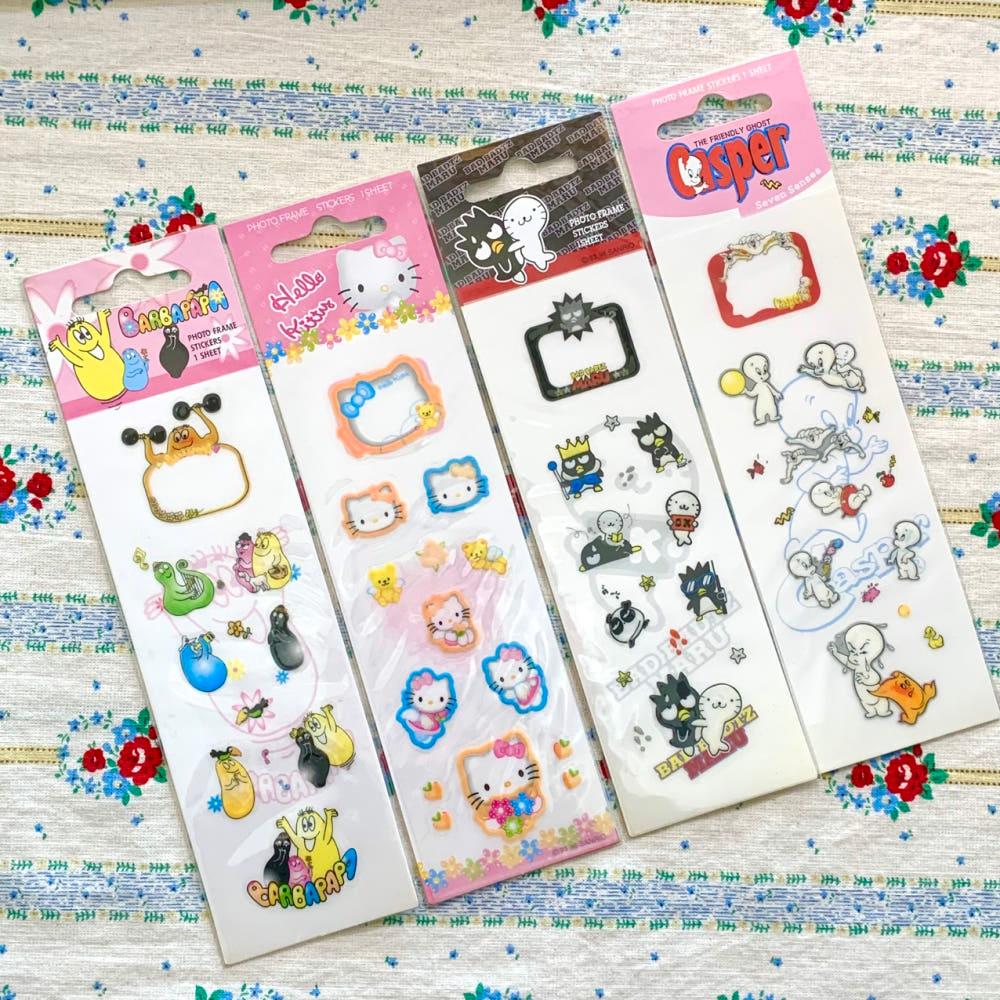 [고전문구] 프레임 스티커