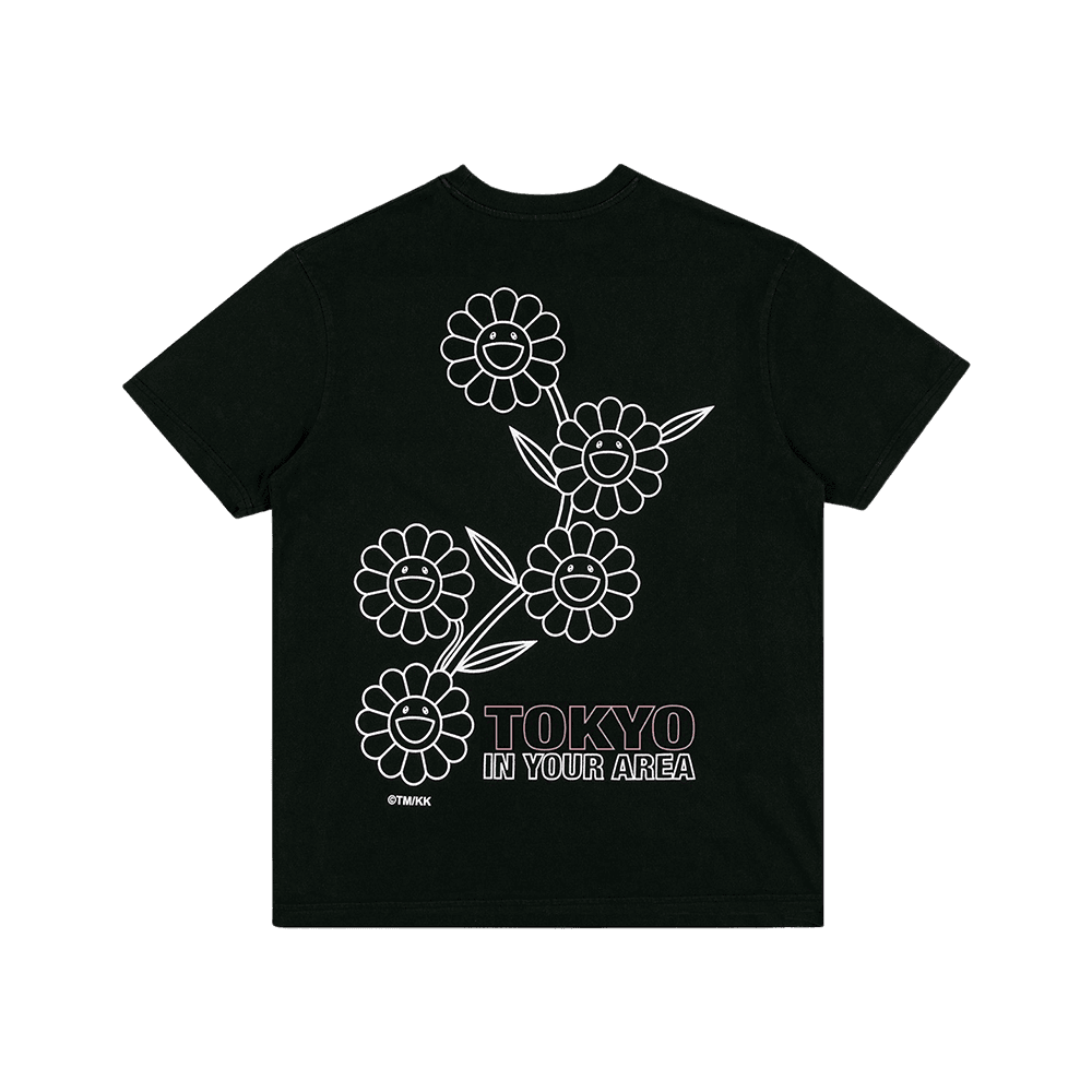 카이카이키키 x 블랙핑크 컴플렉스콘 티셔츠 블랙 (도쿄 익스클루시브)