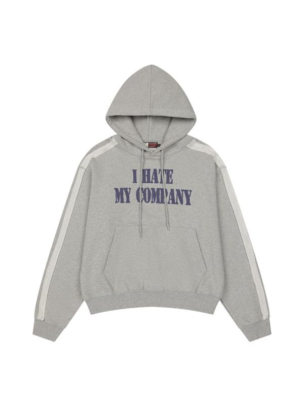 LSC SLOGAN GRAPHIC HOODIE (GRAY)