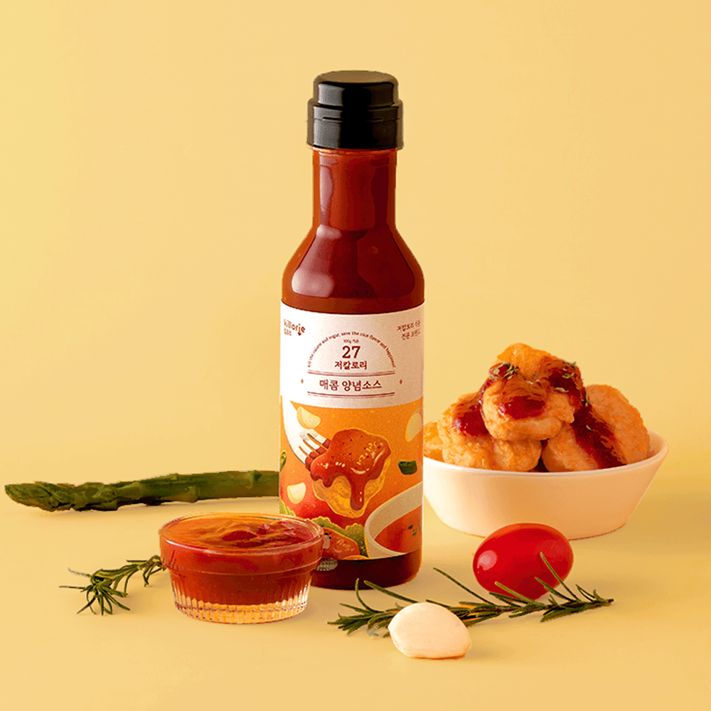 저칼로리 저당 매콤 양념 소스
