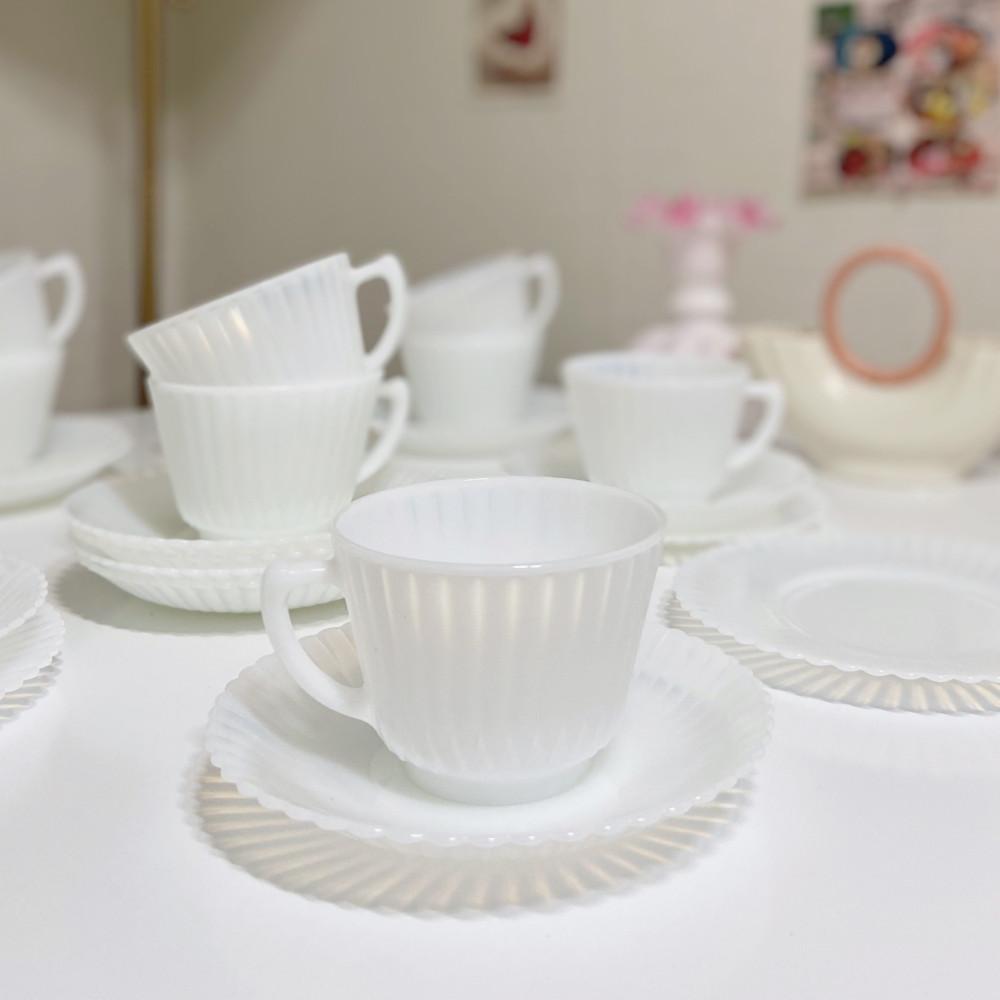 [중고]맥베스 에반스 페탈웨어 모낙스 찻잔 컵소서