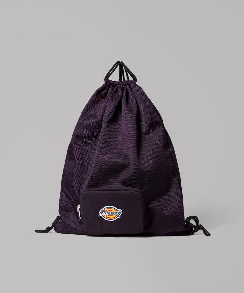 패커블 매쉬 스트링백 Purple