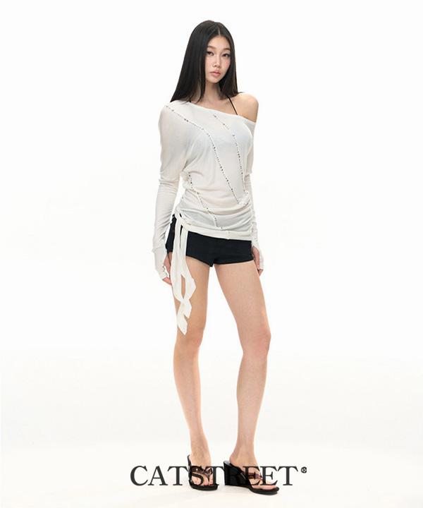 시즈닝 매듭 탑