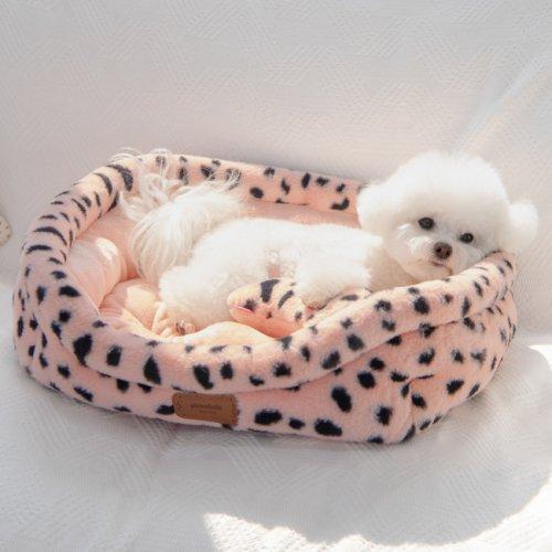 호피 퍼 사각 방석 (NAWD-AU7730)