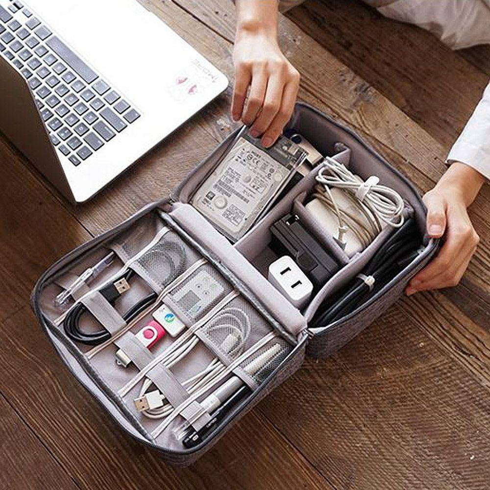 여성 화장품정리파우치 여행용 디지털기기 파우치