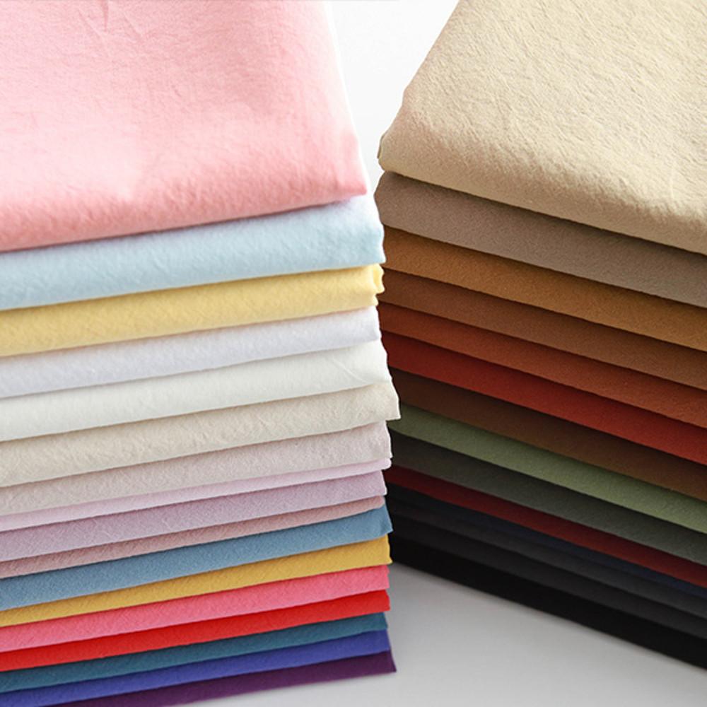 대폭 바이오워싱광목원단 프렌치블랑 무지 46종 42084