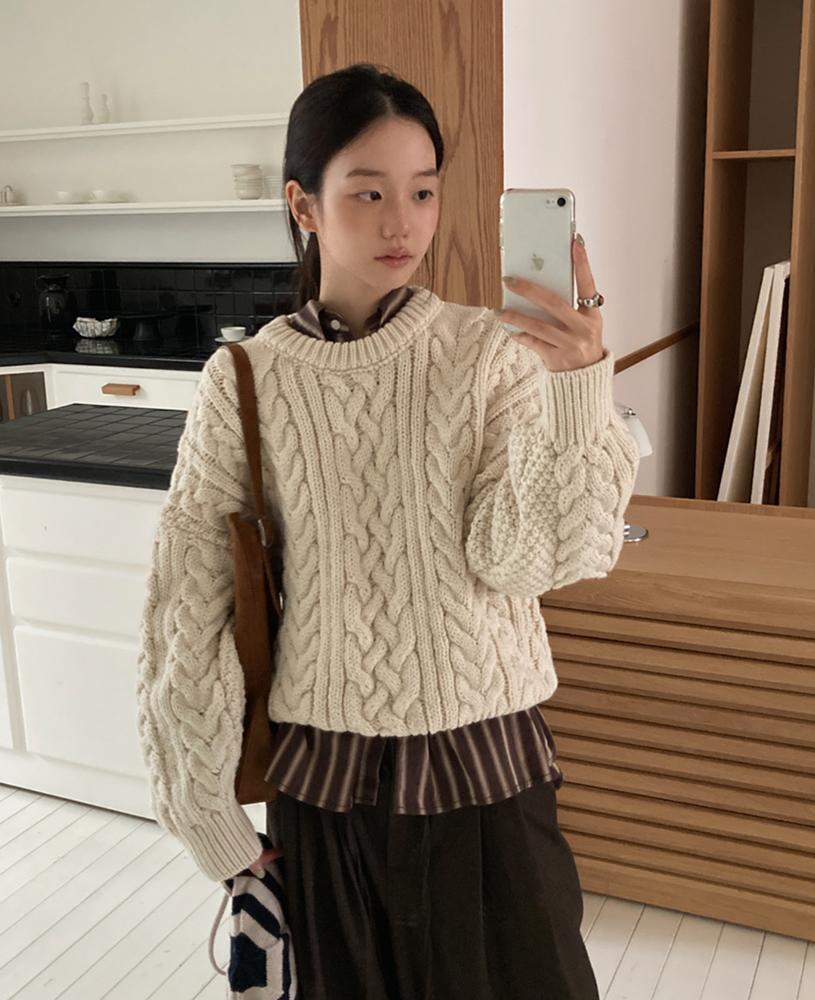 메이비베이비 Lees Knit (2colors)