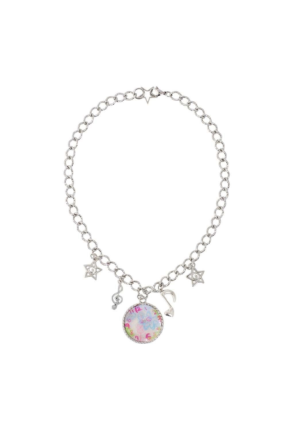 YBX SOUP In time necklace