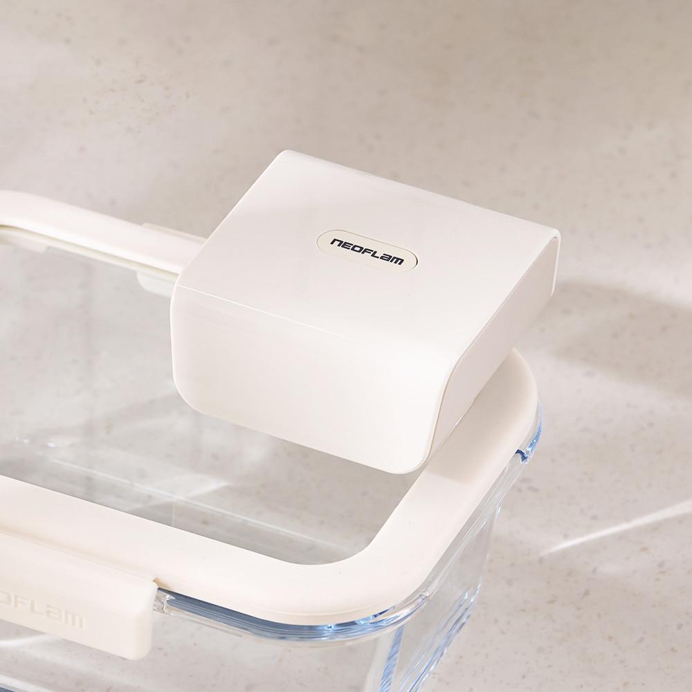 [가전] 글라쎄Z 유리 밀폐용기 전용 진공 펌프 지니_아이보리