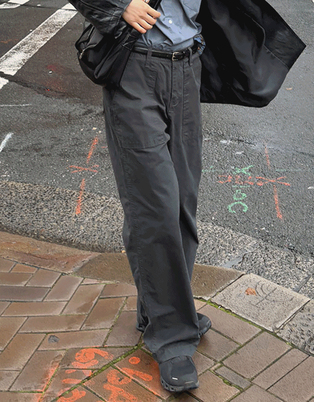 어튜트 (m당일)바젤 코튼 팬츠