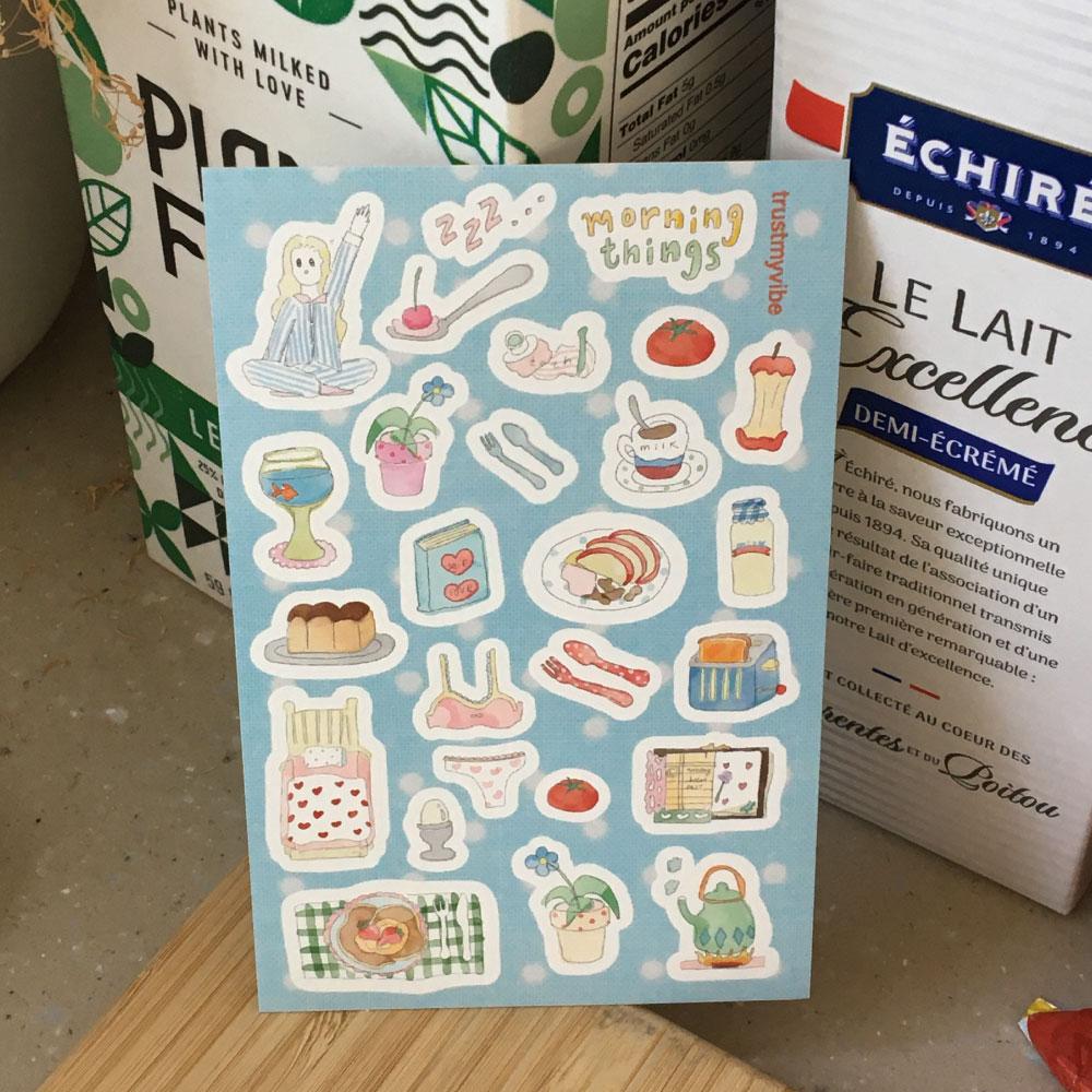 morningthings sticker