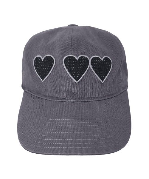 TCM heart cap (charcoal)