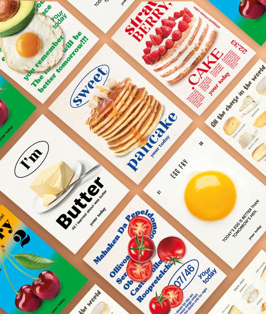 감성 인테리어 엽서 세트 모음, 베이커리 야채 케이크 채소 사진 장식 촬영 소품