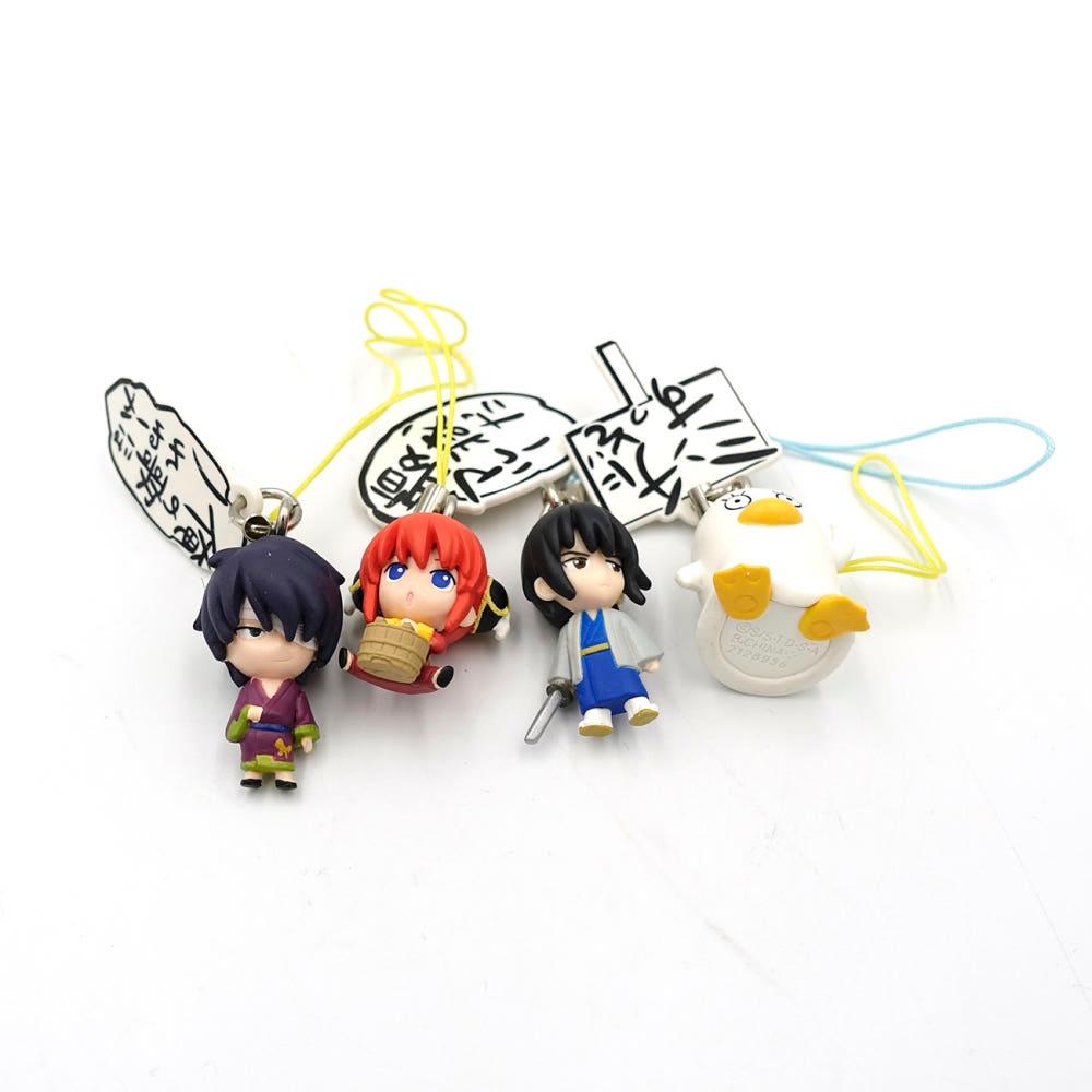 은혼 명대사 피규어 키링 4종 세트