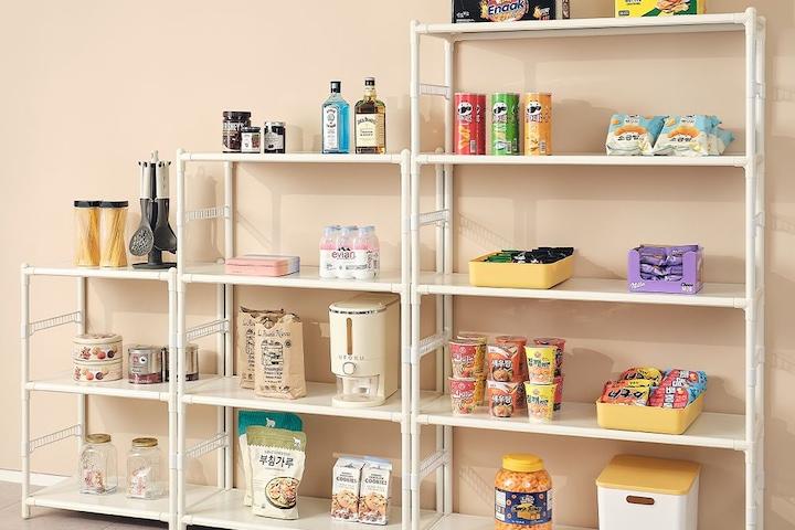 철제 팬트리 앵글 시스템 수납 선반 전사이즈