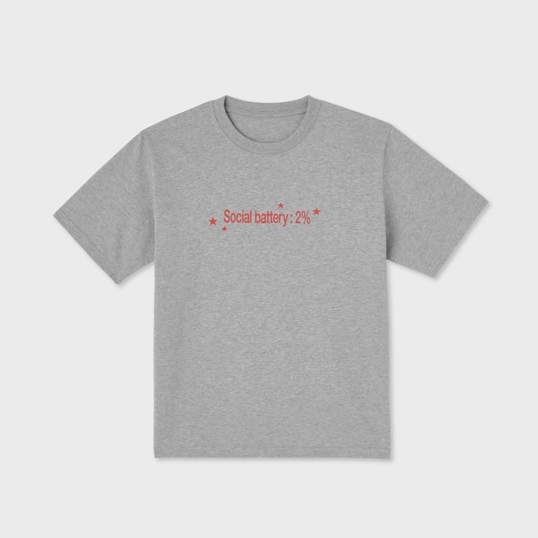 Social Low Tee (GREY)
