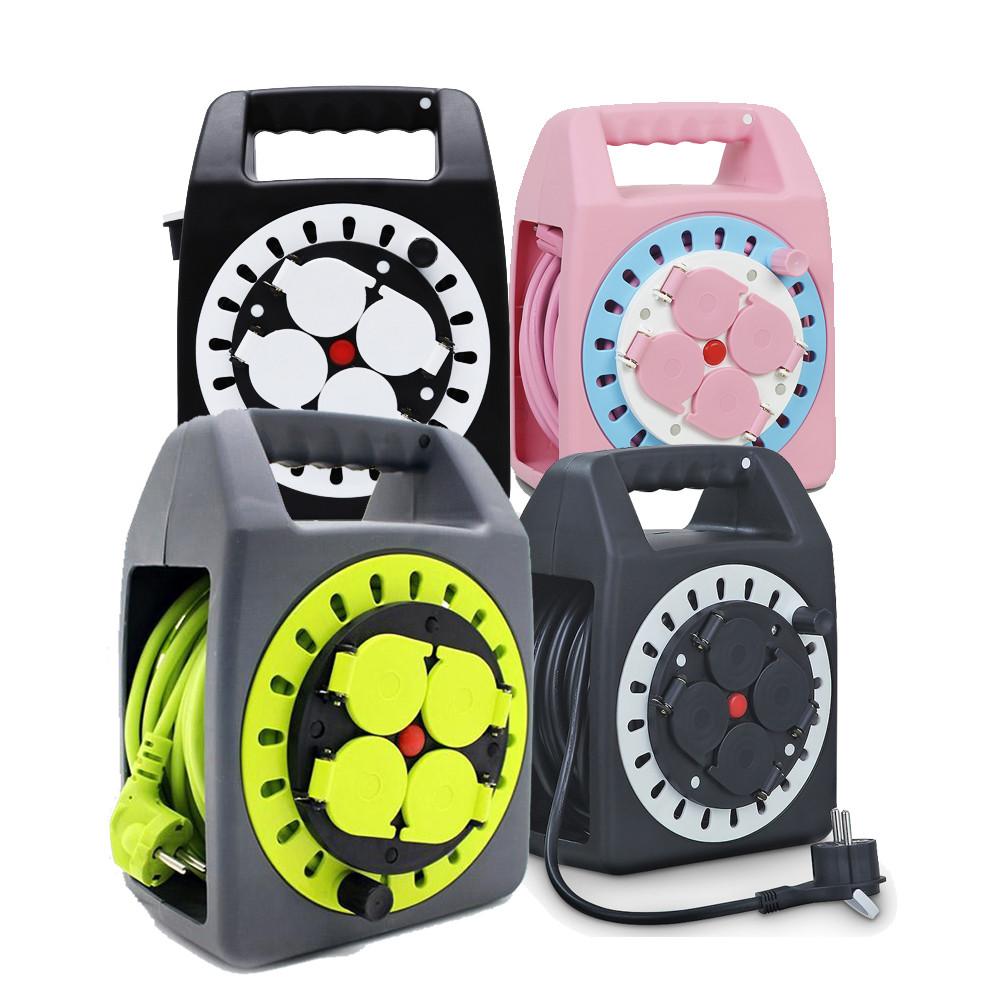 러그 전기릴선 캠핑 릴선 20m 10m 30m 차박 오토 릴 전기 리드선 USB 캠핑용