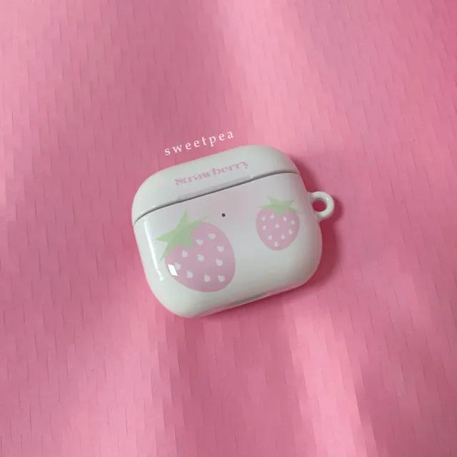 [Strawberry milk] 딸기우유 에어팟 케이스