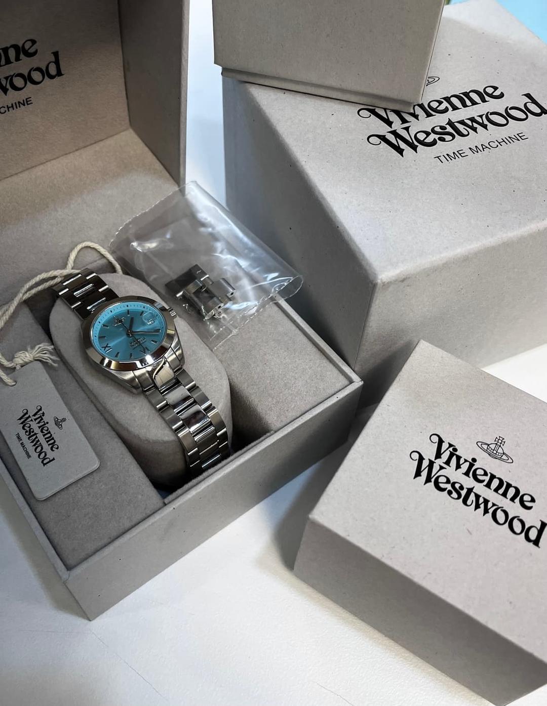 풀박)비비안웨스트우드 블루 메탈시계 VV292TQSL Vivienne | 후루츠패밀리