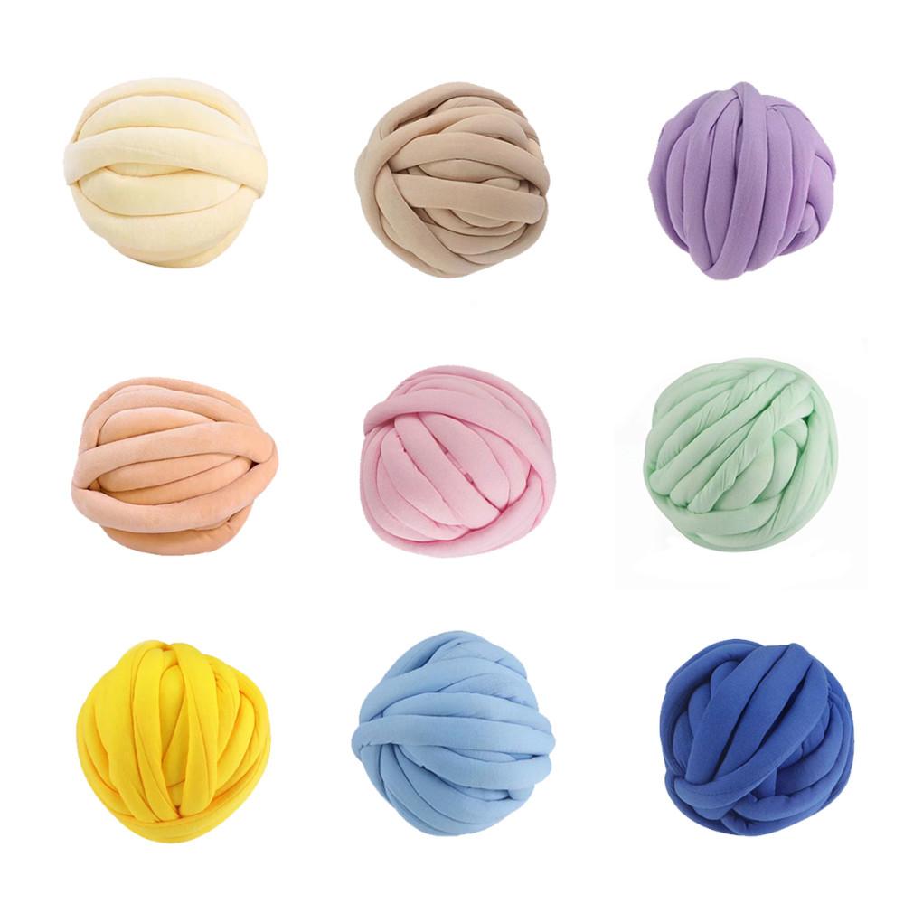 호미호비 자이언트얀 1kg 빅 망고 실 핑거니팅 뜨개질 벨벳 가방만들기 취미생활