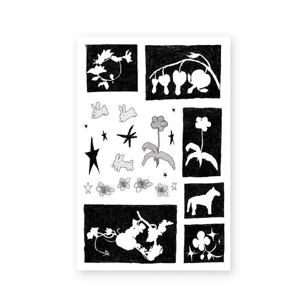 Drawing sticker 12 (불투명)