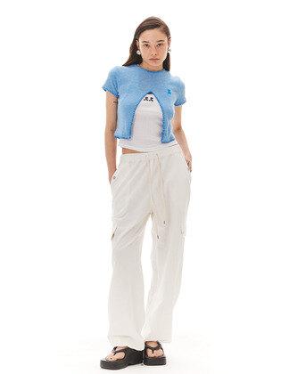 RR CARGO PANTS - WHITE