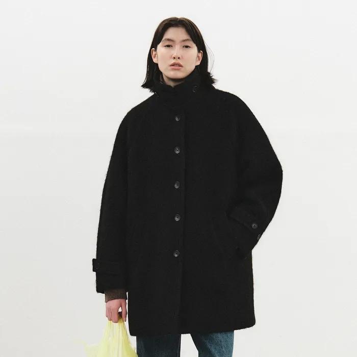 vermont half coat - black