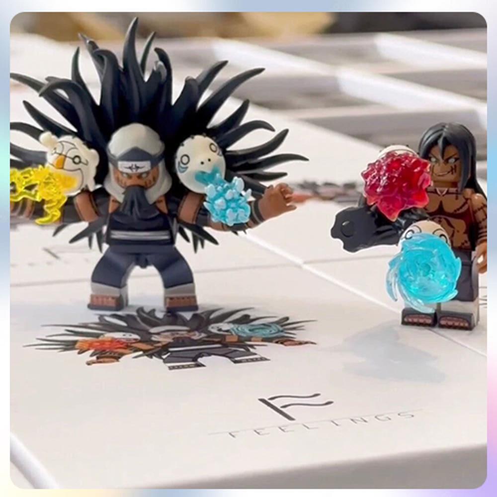 나루토 카쿠즈 아카츠키 필링스 FL 브릭 풀세트 블록 피규어 레고 커스텀