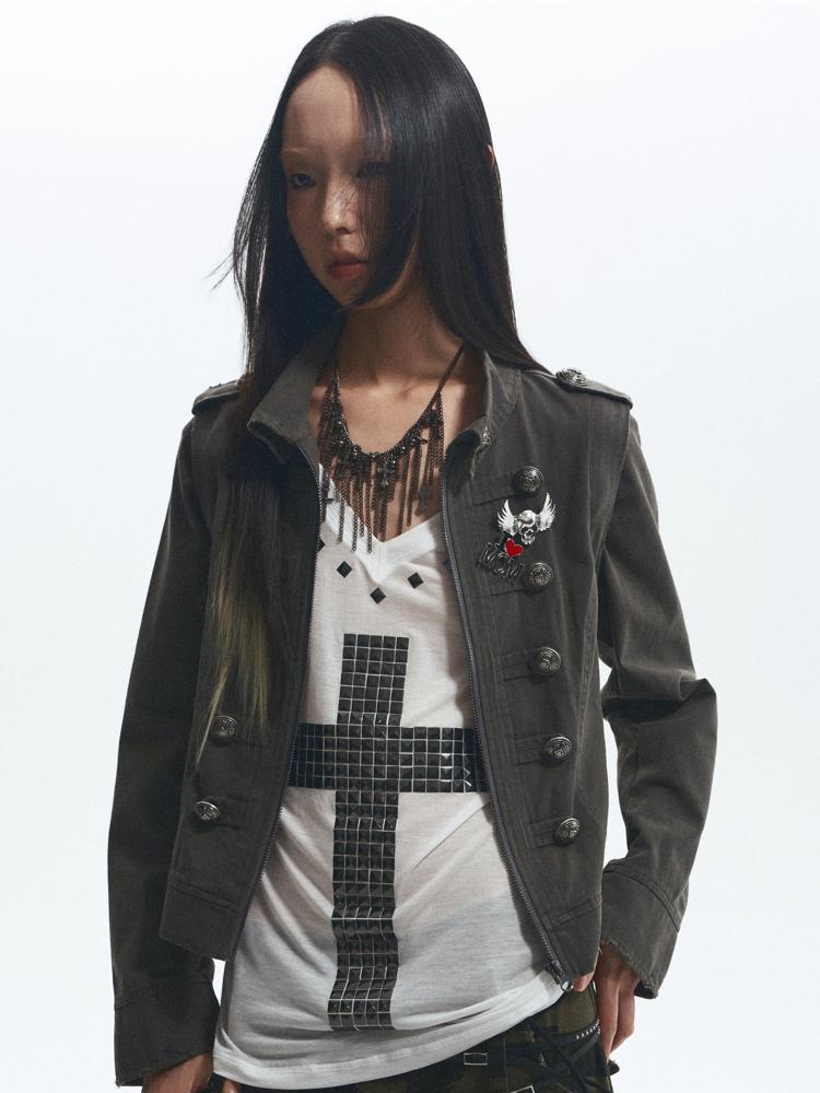 NONAME SPACE Detachable Slim Jacket