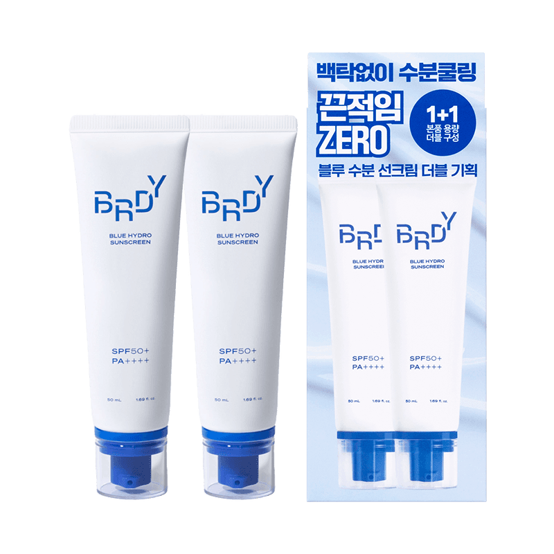 블루 수분 선크림 1+1 기획세트 SPF50+PA++++ (50ml+50ml)