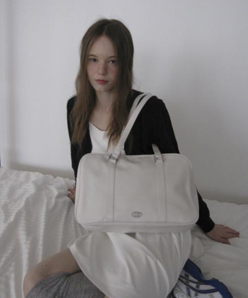 져니 빅 숄더백 / 아이보리