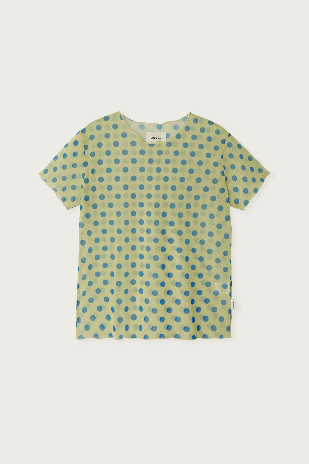 DOT SEE-THROUGH TEE CHICK