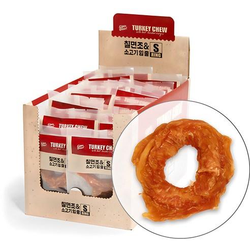 슈퍼츄 칠면조와 소고기 힘줄 건조간식, 칠면조+소고기 혼합..., 11g, 20개 - 건조간식/육포 | 쿠팡