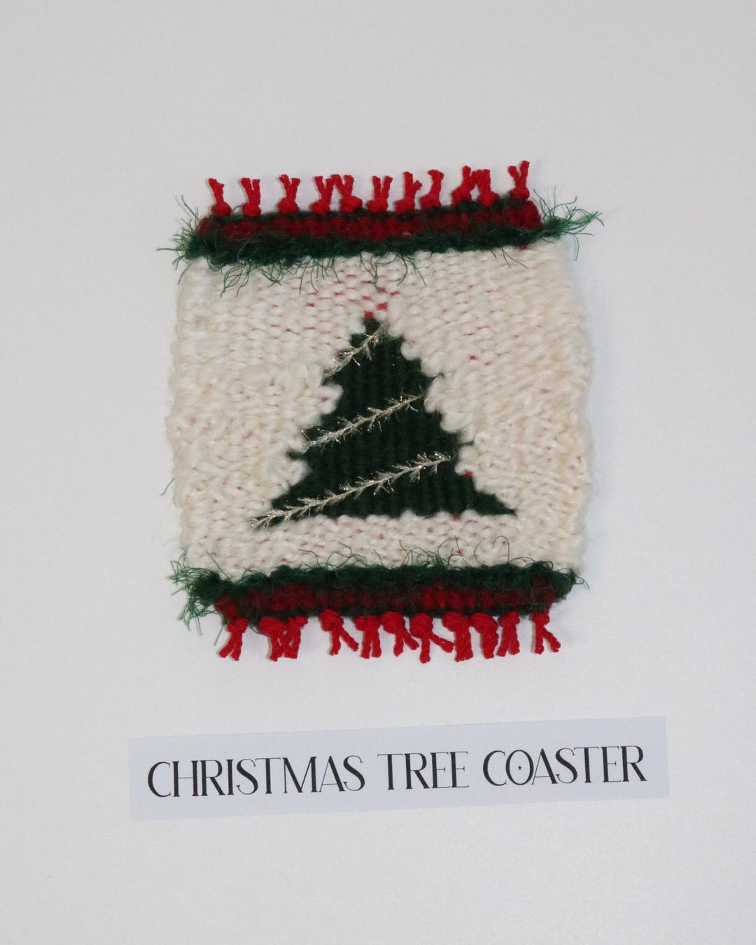 christmas tree coaster