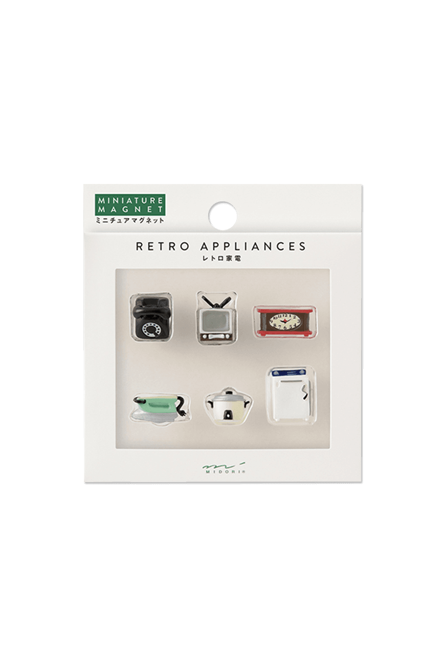 미니 마그넷 세트  Mini Magnet Retro Appliances 6pcs