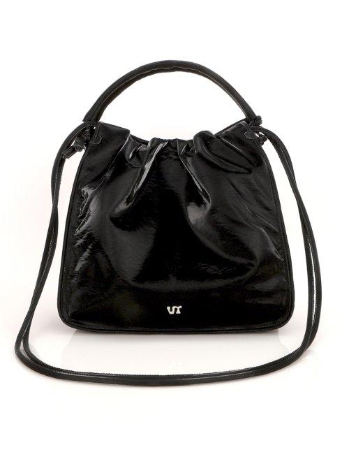 한지 가죽 빅백_블랙