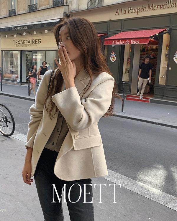 퓨어다 [MOETT] (캐시10%) 퓨어다 핸드메이드 코트 (ver. 쓰리버튼 블레이저)