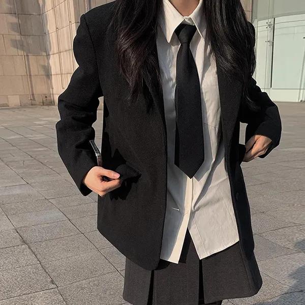 스쿨 우먼 미니 넥타이