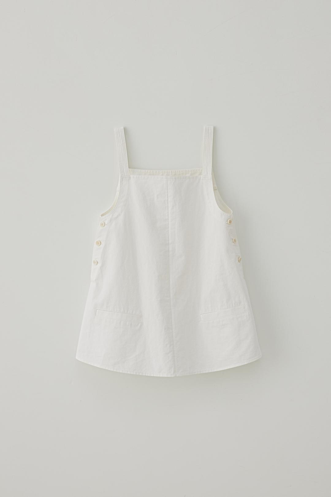T/T Square pocket one-piece (ivory)